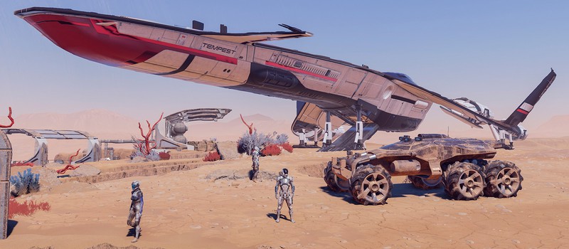 Mass Effect Andromeda: новые детали корабля "Буря" и транспортера "Кочевник" уже завтра