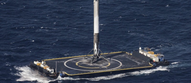 SpaceX запустила и посадила ракету Falcon 9 на баржу, спустя месяцы после катастрофы