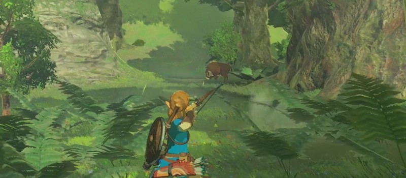 Рекламный ролик The Legend of Zelda: Breath of The Wild c битвами и катсценами