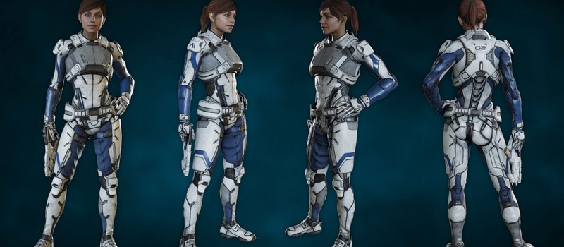 BioWare обновила модели Скотта и Сары Райдер из Mass Effect Andromeda
