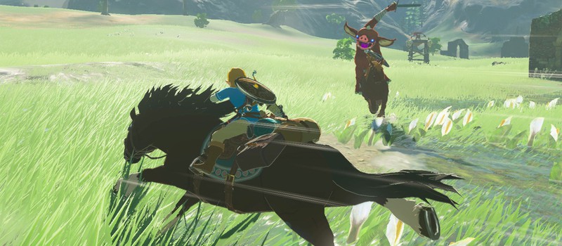 В Zelda: Breath of the Wild обнаружили необычный способ передвижения на летающих камнях