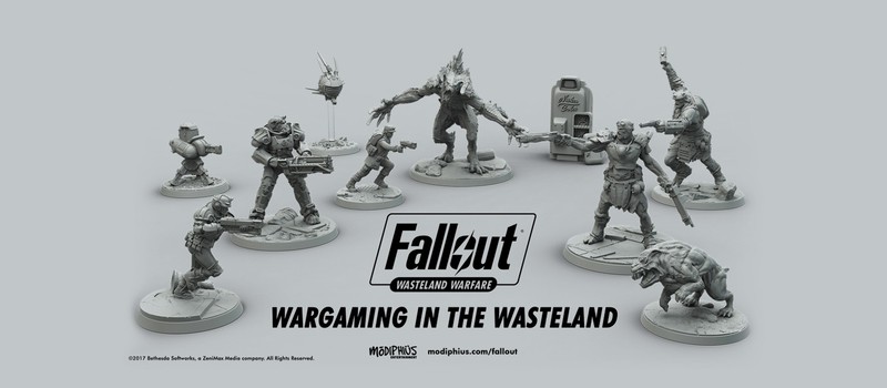 По Fallout выйдет настольная игра с миниатюрными фигурками