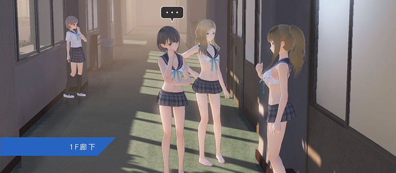 Скриншоты PS4/Vita эксклюзива Blue Reflection — бикини в первом DLC
