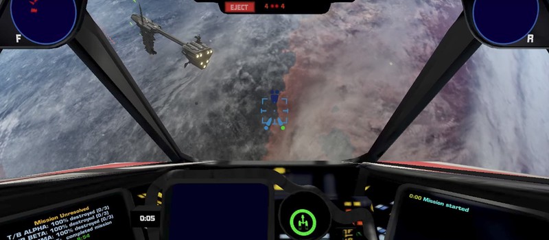 Новое геймплейное видео фанатского Star Wars: X-Wing на движке Unity