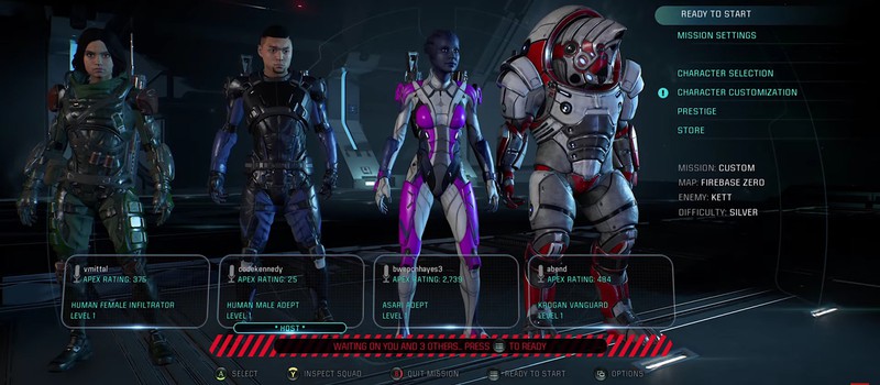 Новый патч Mass Effect Andromeda улучшает мультиплеер, кат-сцены и другое