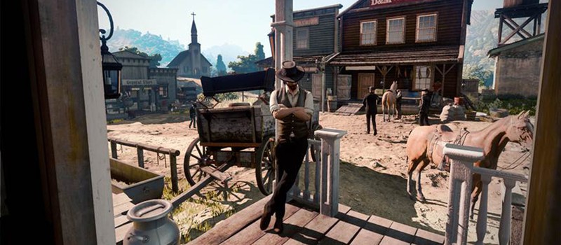 Этот скриншот Red Dead Redemption 2 либо настоящий, либо отличный фейк