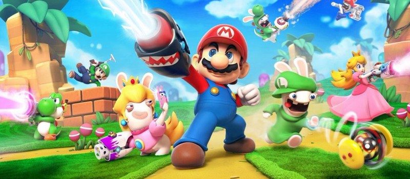 Первый арт кроссовера Mario + Rabbids Kingdom Battle