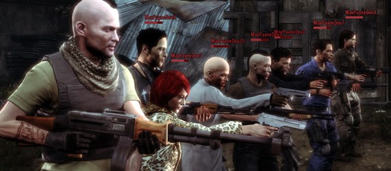 Восемь фанатов в мультиплеере Max Payne 3