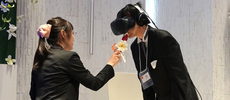 В Японии состоялась виртуальная свадьба с героиней аниме-эро-игры