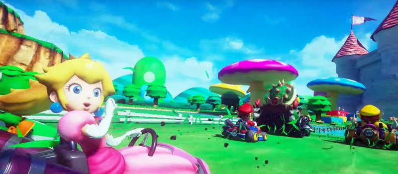 Mario Kart VR выглядит чертовски захватывающе