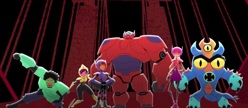 Первое видео анимационного сериала Big Hero 6