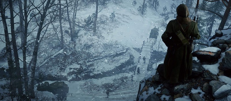Полтора часа геймплея на снежной карте из DLC Battlefield 1— "Во имя Царя"