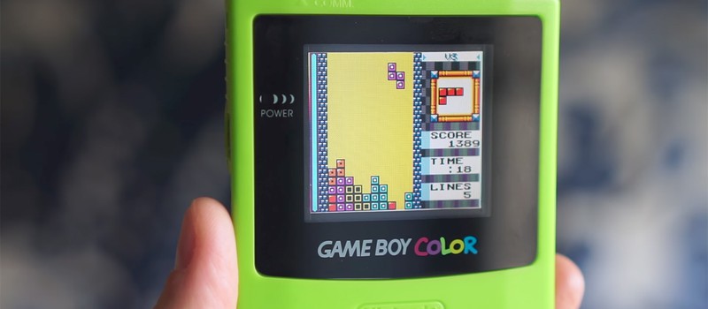 Game Boy Color оснастили экраном с подсветкой и это прекрасно