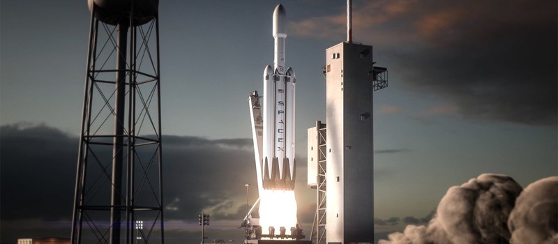 Илон Маск показал анимацию запуска самой мощной активной ракеты в мире