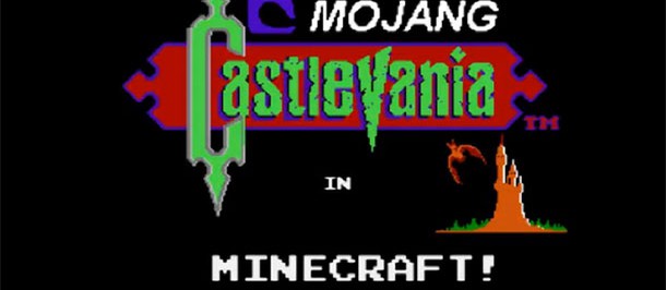 Классическая Castlevania воссоздана в Minecraft