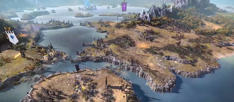 Обзорное видео карты мира Total War: Warhammer II