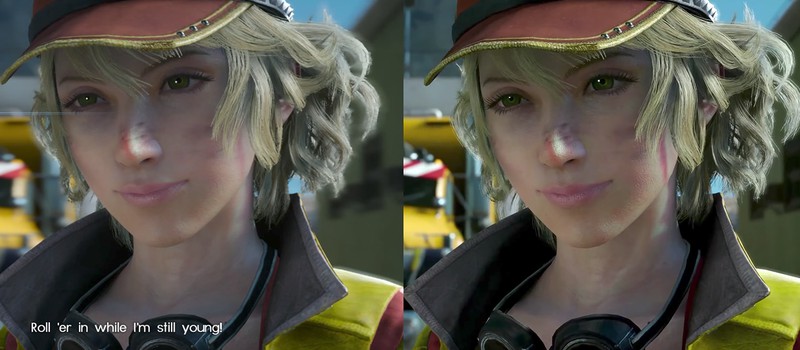 Сравнение графики Final Fantasy XV — PS4 Pro против PC