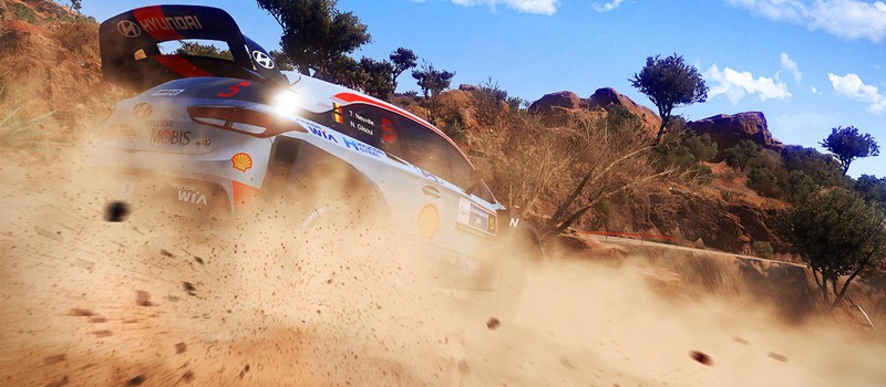 Ford Fiesta в геймплейном трейлере WRC 7