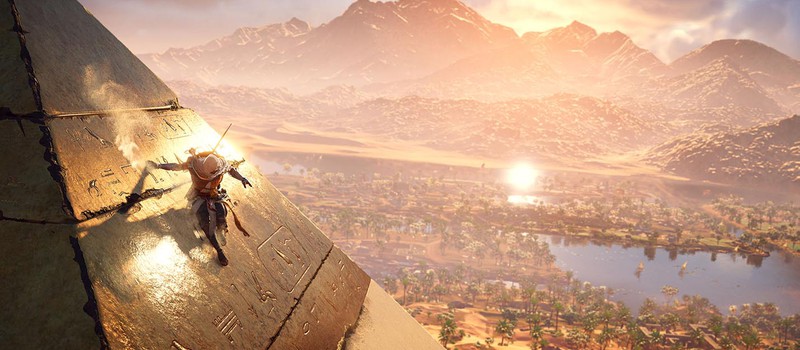 Геймплей Assassin's Creed Origins с нового билда на Xbox One X