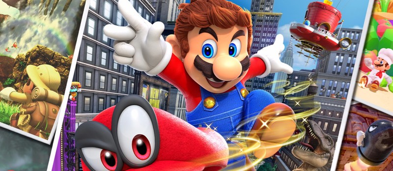 Марио бросает свою кепку в новом трейлере Super Mario Odyssey