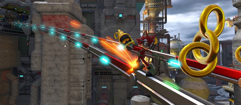 Кастомный персонаж на скриншотах Sonic Forces