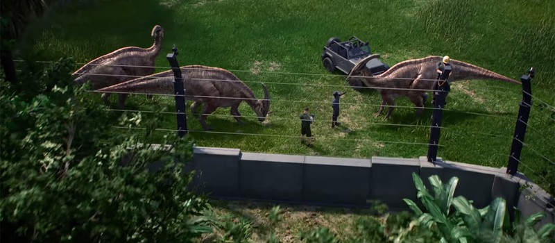 Первый геймплейный трейлер Jurassic World Evolution