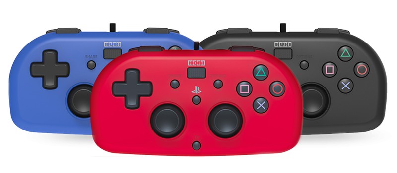 Sony показала два новых лицензионных контроллера PS4 и мини-геймпад