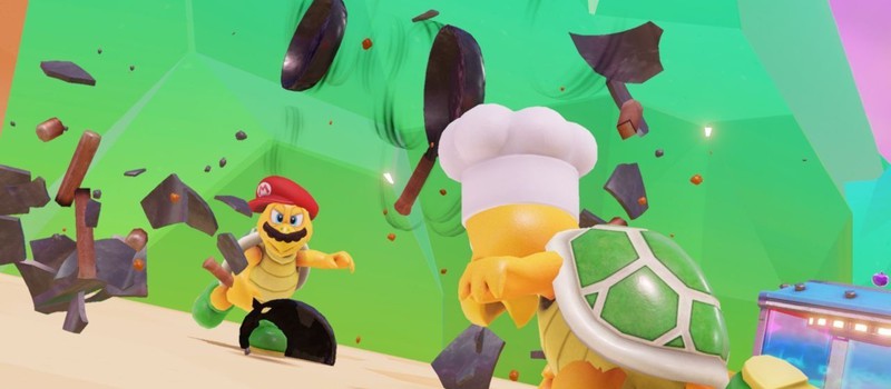 Новый кооперативный геймплей Super Mario Odyssey