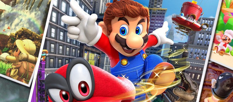 Из-за глитча в Super Mario Odyssey Марио погибает от собственной кепки