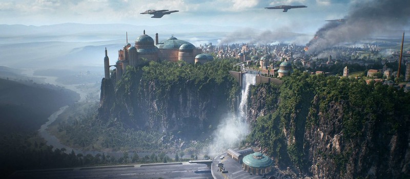 Сравнение графики Star Wars: Battlefront 2 на PC, Xbox One и Xbox One X