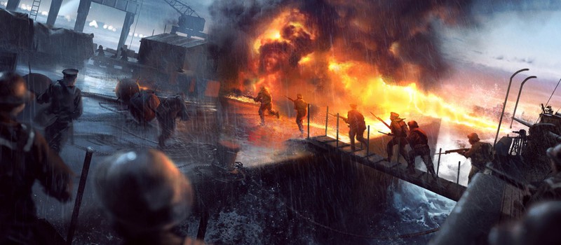 В сеть попала дата релиза дополнения Turning Tides для Battlefield 1