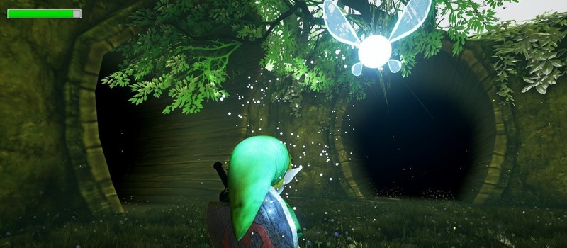 Магический лес из Ocarina of Time на движке Unreal Engine 4