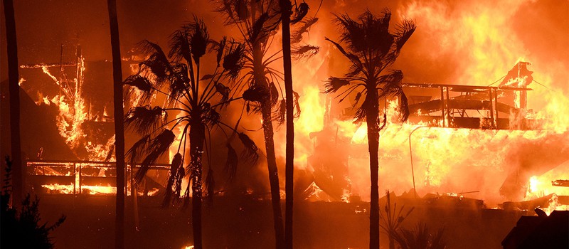 Лесные пожары превращают Калифорнию в Fallout