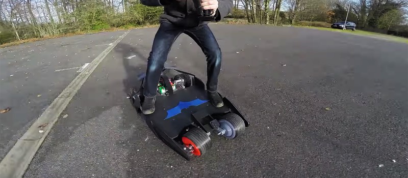 Бэт-борд — электрческий скейтборд для модного Бэтмена