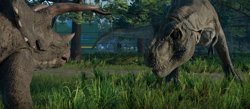 Новый трейлер Jurassic World Evolution с динозаврами