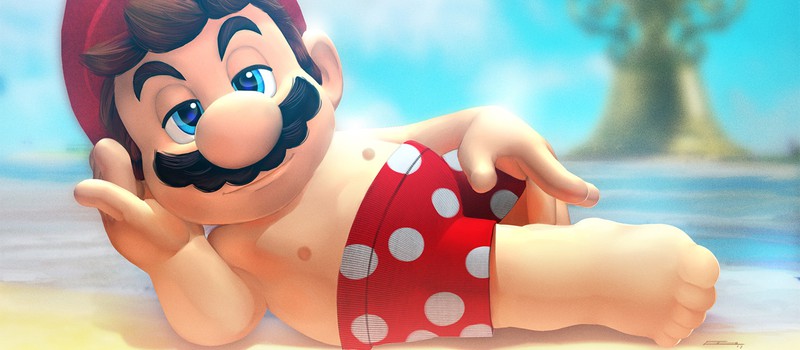 Спидраннеры Super Mario Odyssey соревнуются на скорость раздевания Марио