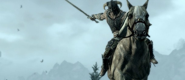 Обновление 1.6 для Skyrim добавит конный бой