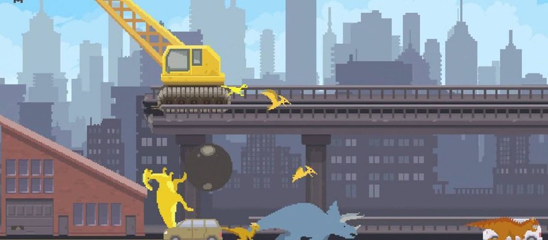 The Dino Run 2 — гонки с динозаврами
