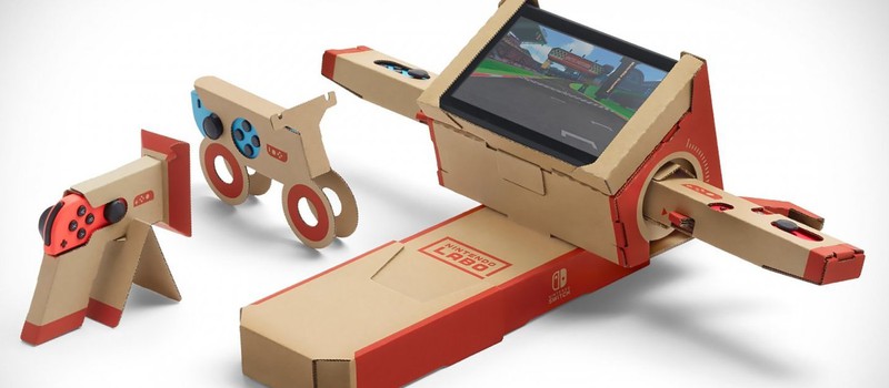 Nintendo Labo позволит управлять собственными роботами