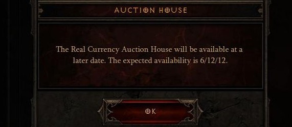 Аукцион за реальные деньги Diablo III будет запущен в июне?