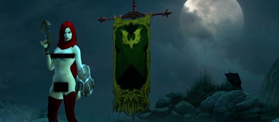 Фанат Diablo III выпустил патч добавляющий голую Охотницу на Демонов