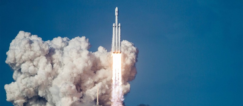 Falcon Heavy успешно запущена