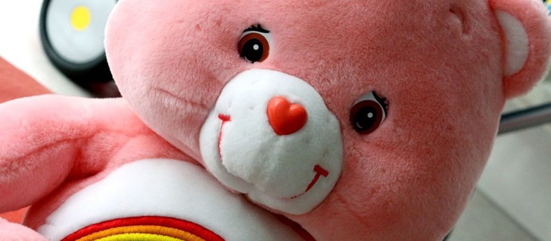 Розовый плюшевый мишка в Fortnite на день святого Валентина