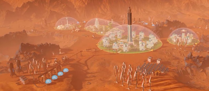 Новый марсианский геймплей Surviving Mars