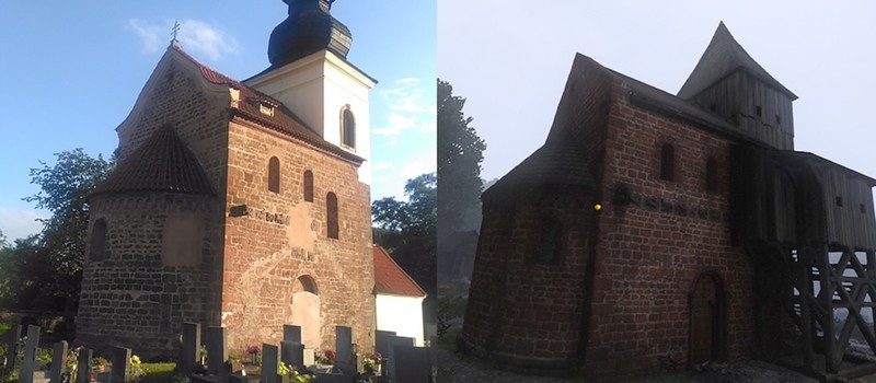 Сравнение реальных мест Чехии и локаций Kingdom Come: Deliverance