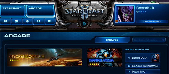 Доступна бета версия Blizzard Arcade