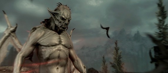 [Upd] The Elder Scrolls V: Skyrim - Dawnguard геймплейное видео. Навыки вампира и оборотня