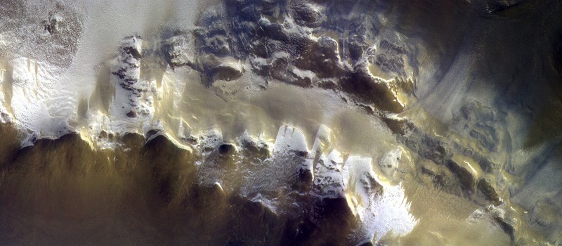 Фото Марса с высоты 400 километров