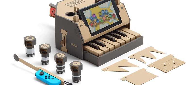 Игрушечный Nintendo Labo позволяет писать взрослую музыку