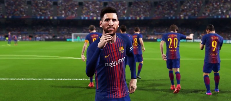 Pro Evolution Soccer 2019 анонсировали на матче "Барселоны" и "Реала"